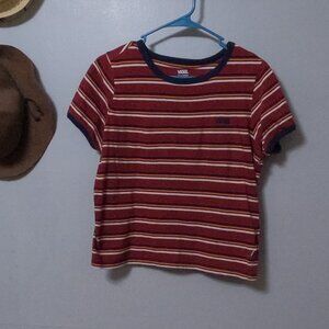 VANS Crop top Stripped